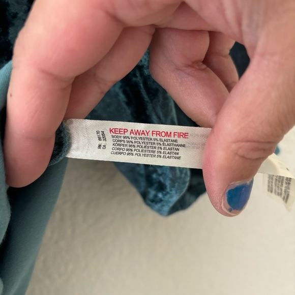 Free People Intimately Don't you wish velvet bodysuit Size Medium - Picture 9 of 14